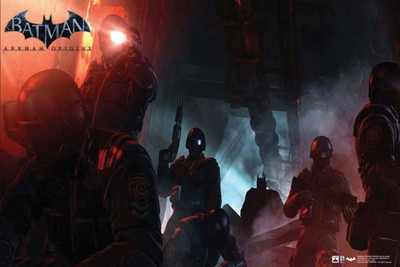

Aabhaas Batman Arkham Origins Wall Poster Fine Art Print(12 inch X 18 inch, Rolled)