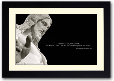 

Aabhaas Jesus Christ Wall Poster Fine Art Print(12 inch X 18 inch, Rolled)