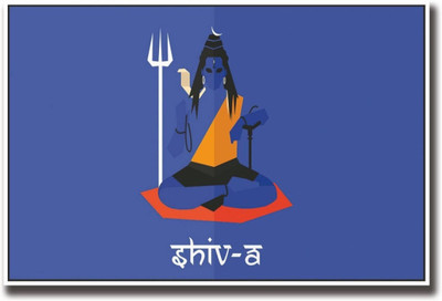 

Aabhaas Shiva Wall Poster Fine Art Print(12 inch X 18 inch, Rolled)