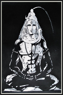 

Aabhaas Shiva Wall Poster Fine Art Print(12 inch X 18 inch, Rolled)