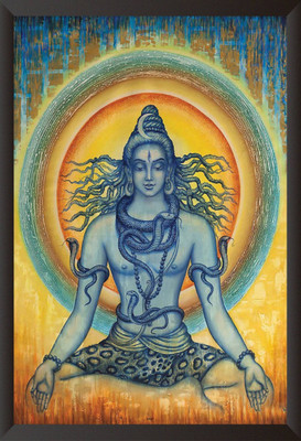 

Aabhaas Shiva Wall Poster Fine Art Print(12 inch X 18 inch, Rolled)