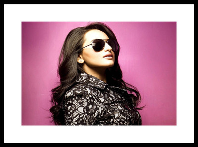 

Aabhaas Sonakshi Sinha Wall Poster Fine Art Print(12 inch X 18 inch, Rolled)