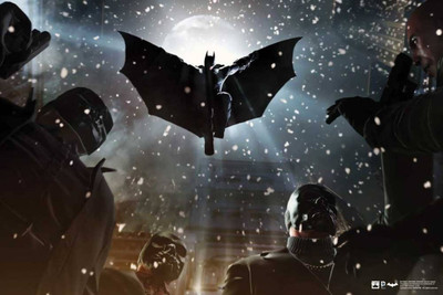 

Aabhaas Batman Arkham Origins Wall Poster Fine Art Print(12 inch X 18 inch, Rolled)