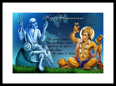 

Aabhaas Sai Baba Wall Poster Fine Art Print(12 inch X 18 inch, Rolled)