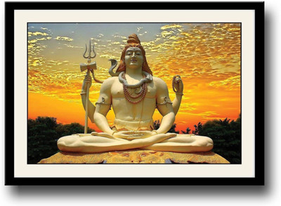 

Aabhaas Shiva Wall Poster Fine Art Print(12 inch X 18 inch, Rolled)