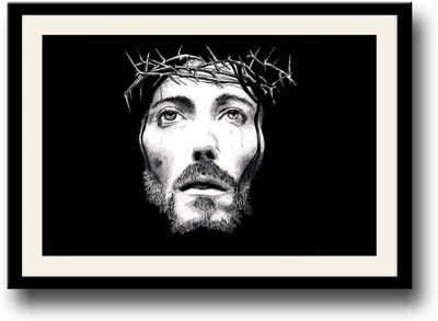 

Aabhaas Jesus Christ Wall Poster Fine Art Print(12 inch X 18 inch, Rolled)