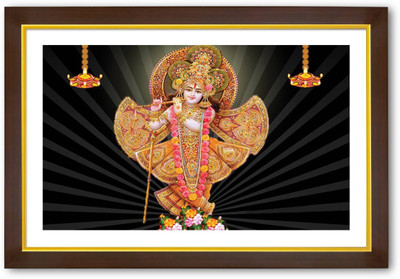

Aabhaas Krishna Wall Poster Fine Art Print(12 inch X 18 inch, Rolled)