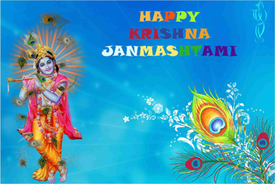 

Aabhaas Krishna Wall Poster Fine Art Print(12 inch X 18 inch, Rolled)