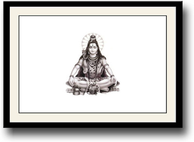

Aabhaas Shiva Wall Poster Fine Art Print(12 inch X 18 inch, Rolled)