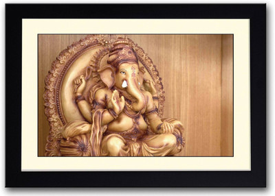

Aabhaas Ganesha Wall Poster Fine Art Print(12 inch X 18 inch, Rolled)