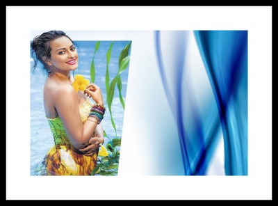 

Aabhaas Sonakshi Sinha Wall Poster Fine Art Print(12 inch X 18 inch, Rolled)