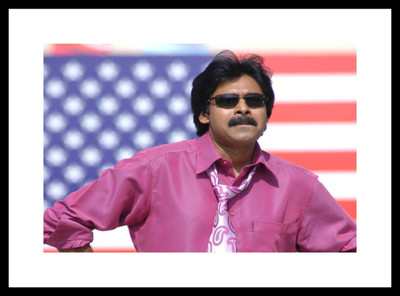 

Aabhaas Pawan Kalyan Wall Poster Fine Art Print(12 inch X 18 inch, Rolled)