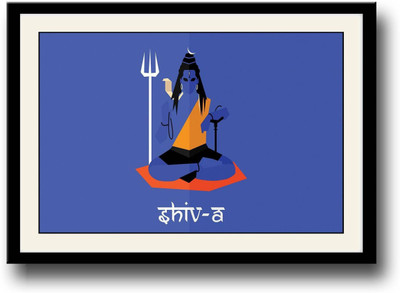 

Aabhaas Shiva Wall Poster Fine Art Print(12 inch X 18 inch, Rolled)