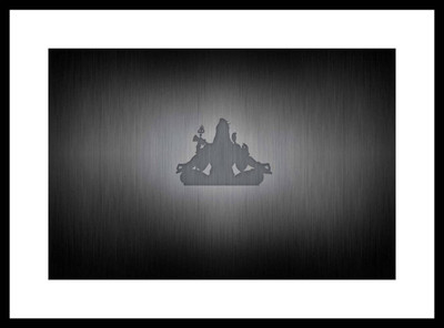

Aabhaas Shiva Wall Poster Fine Art Print(12 inch X 18 inch, Rolled)