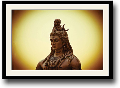 

Aabhaas Shiva Parvathi Wall Poster Fine Art Print(12 inch X 18 inch, Rolled)