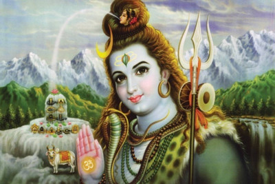 

Aabhaas Shiva Wall Poster Fine Art Print(12 inch X 18 inch, Rolled)