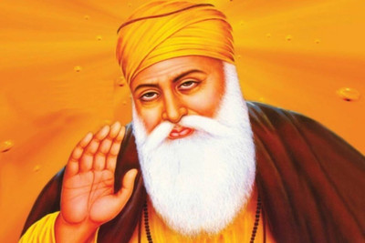 

Aabhaas Guru Nanak Wall Poster Fine Art Print(12 inch X 18 inch, Rolled)