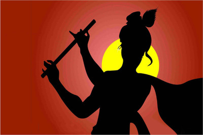 

Aabhaas Krishna Wall Poster Fine Art Print(12 inch X 18 inch, Rolled)