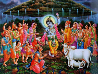 

Aabhaas Krishna Wall Poster Fine Art Print(12 inch X 18 inch, Rolled)