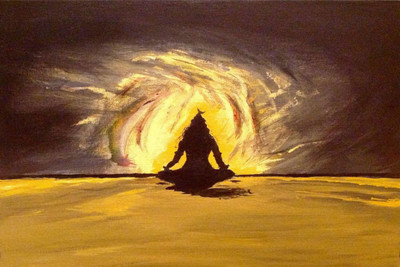 

Aabhaas Shiva Wall Poster Fine Art Print(12 inch X 18 inch, Rolled)