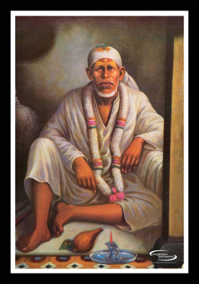 

Aabhaas Sai Baba Wall Poster Fine Art Print(12 inch X 18 inch, Rolled)