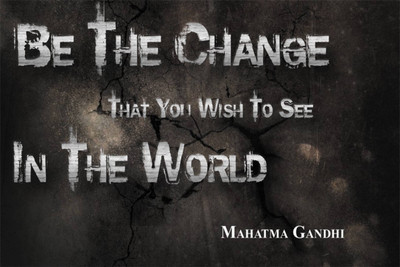 Aabhaas Mahatma Gandhi Wall Poster Fine Art Print(12 inch X 18 inch, Rolled)