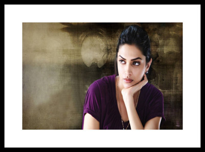 

Aabhaas Deepika Padukone Wall Poster Fine Art Print(12 inch X 18 inch, Rolled)