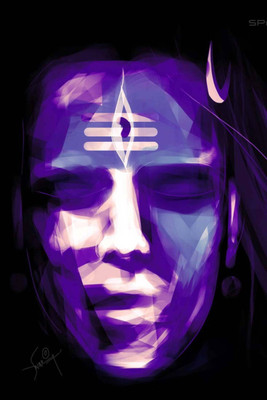 

Aabhaas Shiva Wall Poster Fine Art Print(12 inch X 18 inch, Rolled)