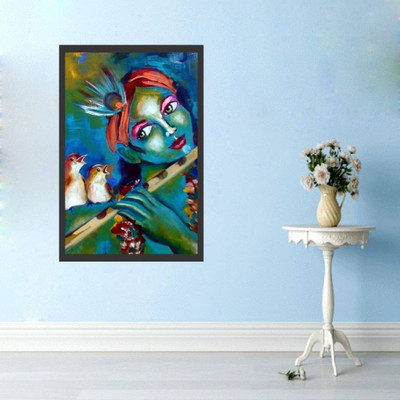 

Aabhaas Krishna Wall Poster Fine Art Print(12 inch X 18 inch, Rolled)