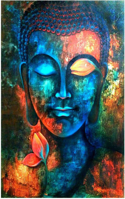 

Aabhaas Buddha Wall Poster Fine Art Print(12 inch X 18 inch, Rolled)