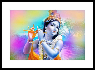 

Aabhaas Krishna Wall Poster Fine Art Print(12 inch X 18 inch, Rolled)