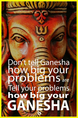 

Aabhaas Ganesha Wall Poster Fine Art Print(12 inch X 18 inch, Rolled)