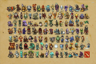 

Akhuratha Dota 2 Fine Quality Wall Poster Paper Print(12 inch X 18 inch, Rolled)