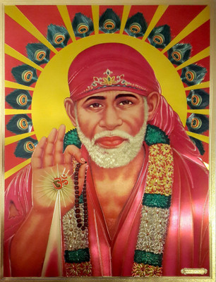 

Aabhaas Sai Baba Wall Poster Fine Art Print(12 inch X 18 inch, Rolled)