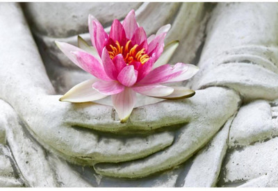 

Aabhaas Buddha Wall Poster Fine Art Print(12 inch X 18 inch, Rolled)