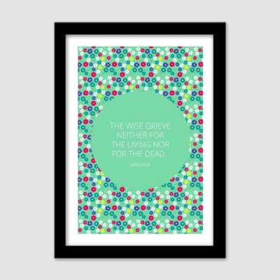 

Aabhaas Krishna Wall Poster Fine Art Print(12 inch X 18 inch, Rolled)