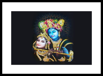 

Aabhaas Krishna Wall Poster Fine Art Print(12 inch X 18 inch, Rolled)
