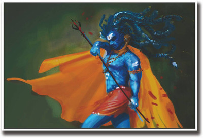 

Aabhaas Shiva Wall Poster Fine Art Print(12 inch X 18 inch, Rolled)