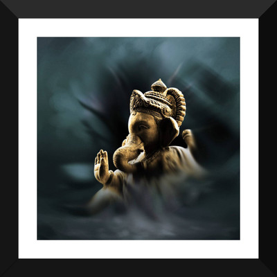 

Aabhaas Ganesha Wall Poster Fine Art Print(12 inch X 18 inch, Rolled)