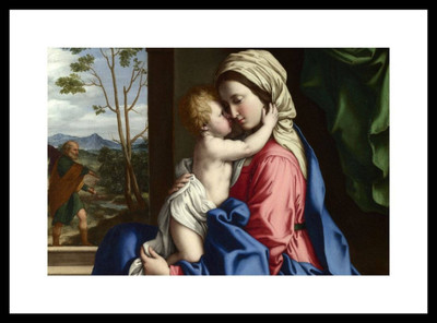 

Aabhaas Jesus Christ Wall Poster Fine Art Print(12 inch X 18 inch, Rolled)