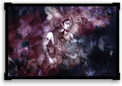 

Aabhaas Krishna Wall Poster Fine Art Print(12 inch X 18 inch, Rolled)