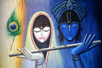 

Aabhaas Krishna Wall Poster Fine Art Print(12 inch X 18 inch, Rolled)
