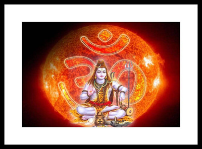 

Aabhaas Shiva Wall Poster Fine Art Print(12 inch X 18 inch, Rolled)
