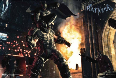

Aabhaas Batman Arkham Origins Wall Poster Fine Art Print(12 inch X 18 inch, Rolled)