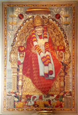 

Aabhaas Sai Baba Wall Poster Fine Art Print(12 inch X 18 inch, Rolled)