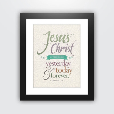 

Aabhaas Jesus Christ Wall Poster Fine Art Print(12 inch X 18 inch, Rolled)