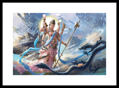 

Aabhaas Vishnu Wall Poster Fine Art Print(12 inch X 18 inch, Rolled)