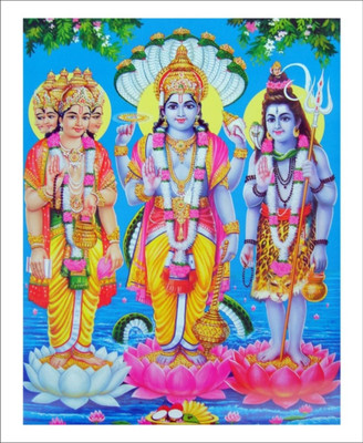 

Aabhaas Shiva Wall Poster Fine Art Print(12 inch X 18 inch, Rolled)