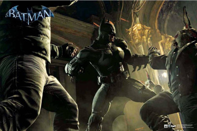 

Akhuratha Batman Arkham Origins Fine Quality Wall Poster Paper Print(12 inch X 18 inch, Rolled)