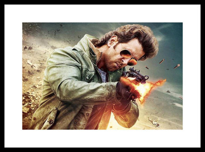

Aabhaas Hrithik Roshan Wall Poster Fine Art Print(12 inch X 18 inch, Rolled)